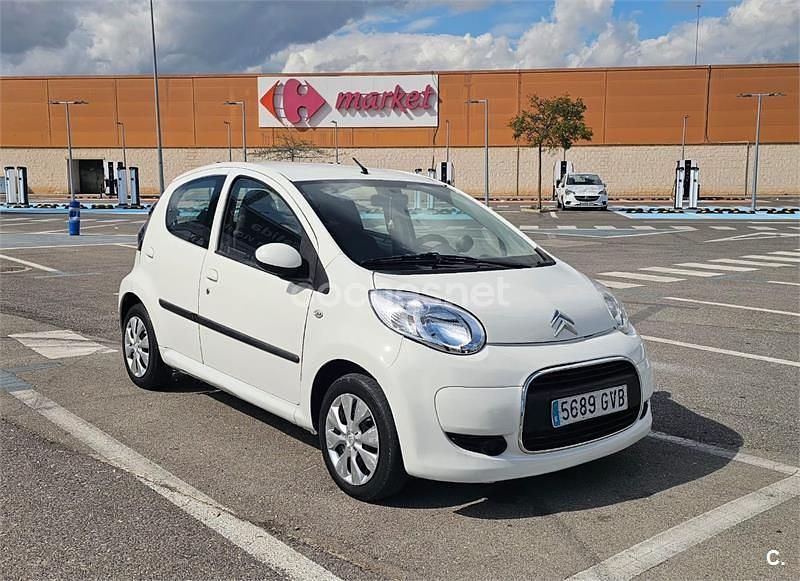 Usado Citroën C1 68 CV (50 kW) 2010 Blanco Utilitario