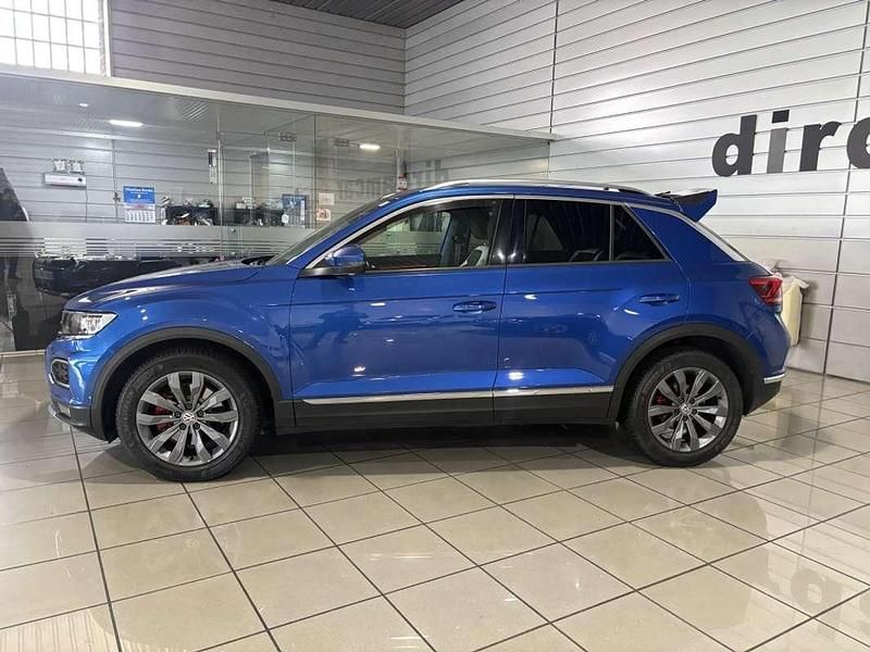 Usado VW T-Roc Sportline 190 CV (139 kW) 2018 Azul SUV