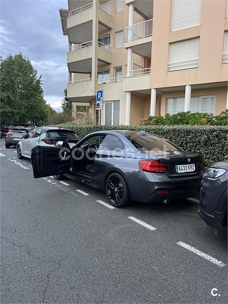 Usado BMW 218 M Sport 136 CV (100 kW) 2018 Gris / plata Coupe