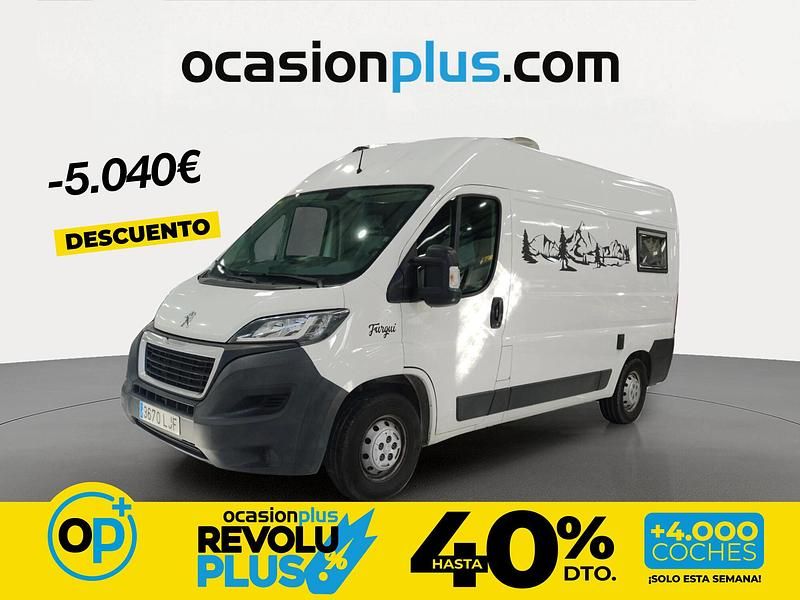 Usado Peugeot Boxer S 140 CV (102 kW) 2020 Blanco Van