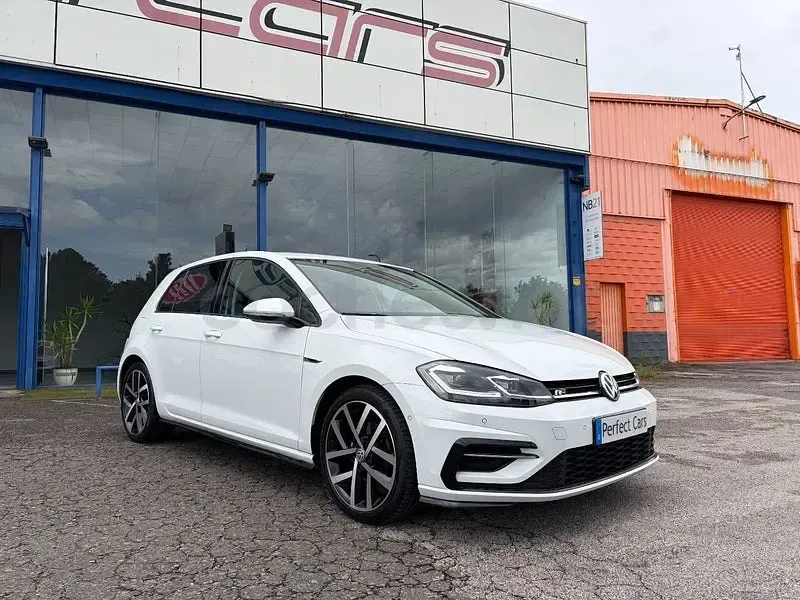 Usado VW Golf VII Sportline 150 CV (110 kW) 2017 Blanco Berlina