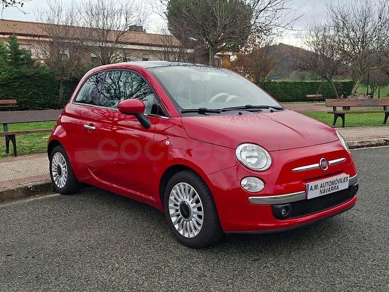 Usado Fiat 500 69 CV (50 kW) 2013 Rojo Berlina