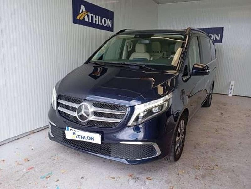 Azul Usado 2021 Mercedes V220 Avantgarde Monovolumen | 47.395 € (Precio justo) - Imagen 1/4