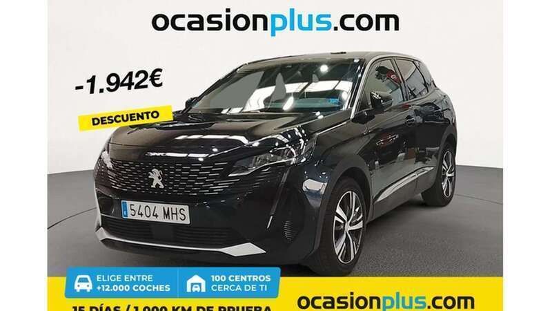 Negro Usado 2023 Peugeot 3008 Allure Monovolumen | 18.728 € (Precio justo) - Imagen 1/2