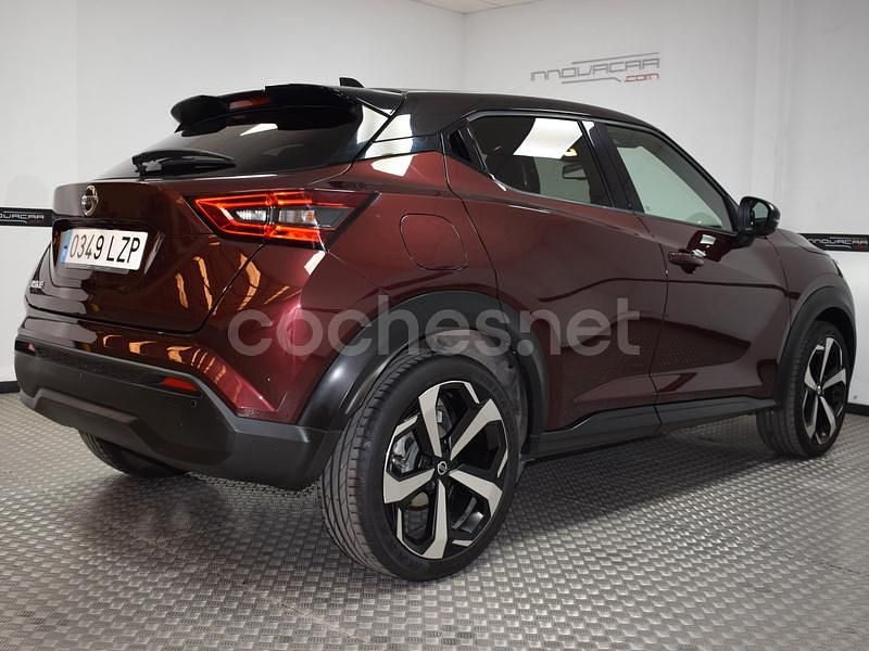 Usado Nissan Juke Tekna 114 CV (83 kW) 2022 Granate SUV