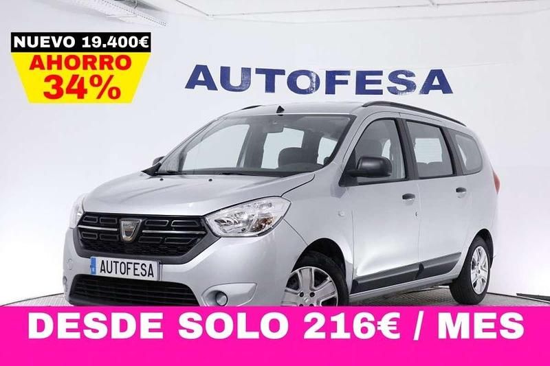 Gris Usado 2021 Dacia Lodgy Monovolumen | 12.850 € (Buen precio) - Imagen 1/4