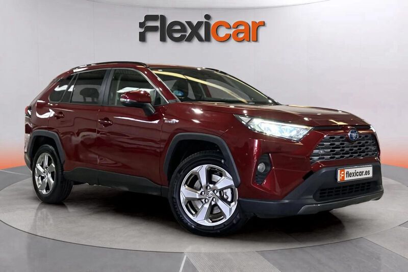Rojo Usado 2021 Toyota RAV4 Hybrid Advance SUV | 25.490 € (Buen precio) - Imagen 1/4