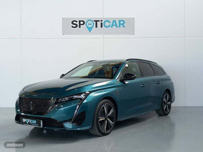 Azul Usado 2023 Peugeot 308 GT Familiar | 27.900 € (Un poco caro) - Imagen 1/4