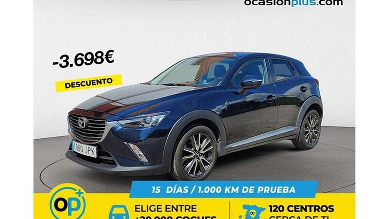 Usado Mazda CX-3 Luxury 105 CV (77 kW) 2016 Azul SUV
