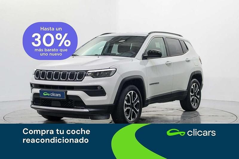 Blanco Usado 2023 Jeep Compass Limited SUV | 18.990 € (Buen precio) - Imagen 1/4