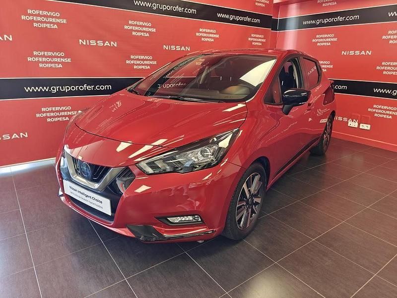 Passion red Usado 2022 Nissan Micra N-Connecta Utilitario | 16.900 € (Caro) - Imagen 1/4