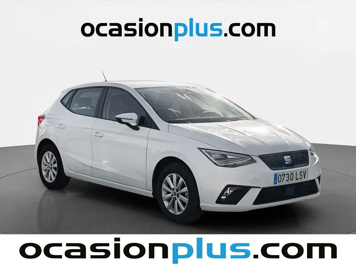 Usado Seat Ibiza Style Plus 90 CV (66 kW) 2021 Blanco Utilitario