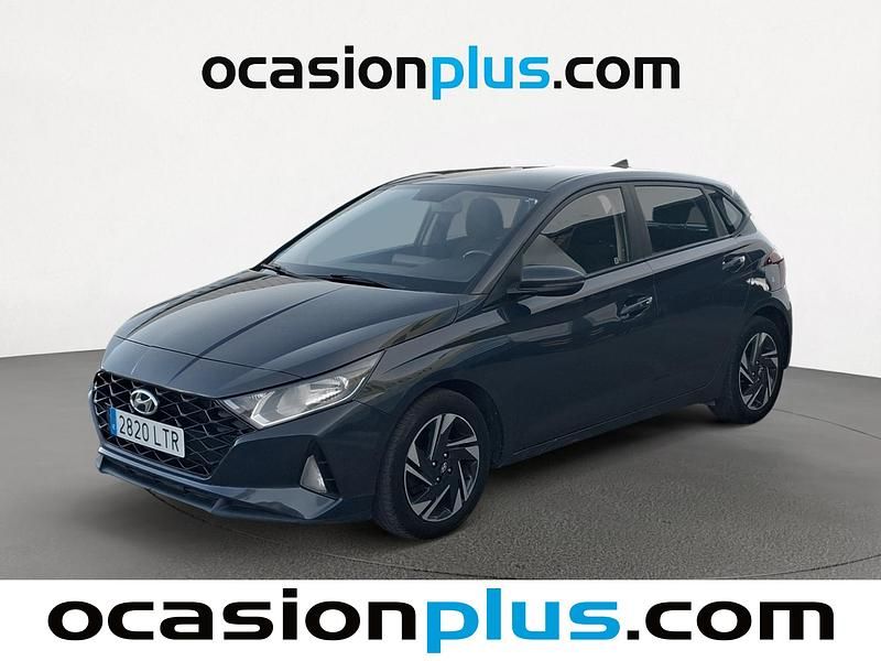 Gris Usado 2021 Hyundai i20 Utilitario | 12.091 € (Precio justo) - Imagen 1/4