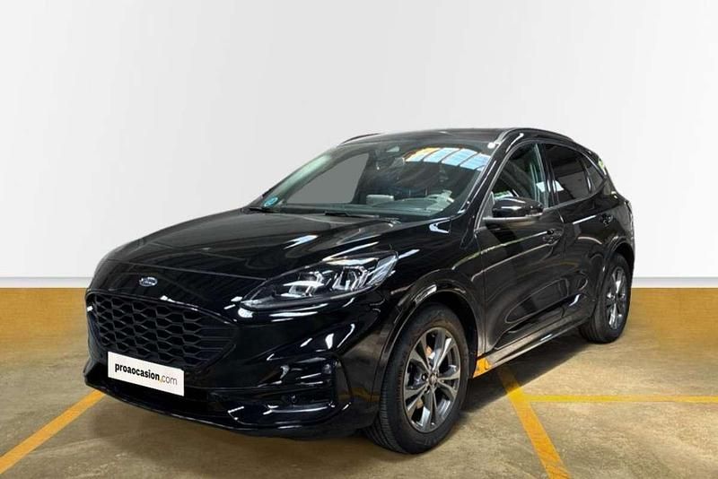 Negro Usado 2022 Ford Kuga ST-Line SUV | 18.800 € (Precio justo) - Imagen 1/4