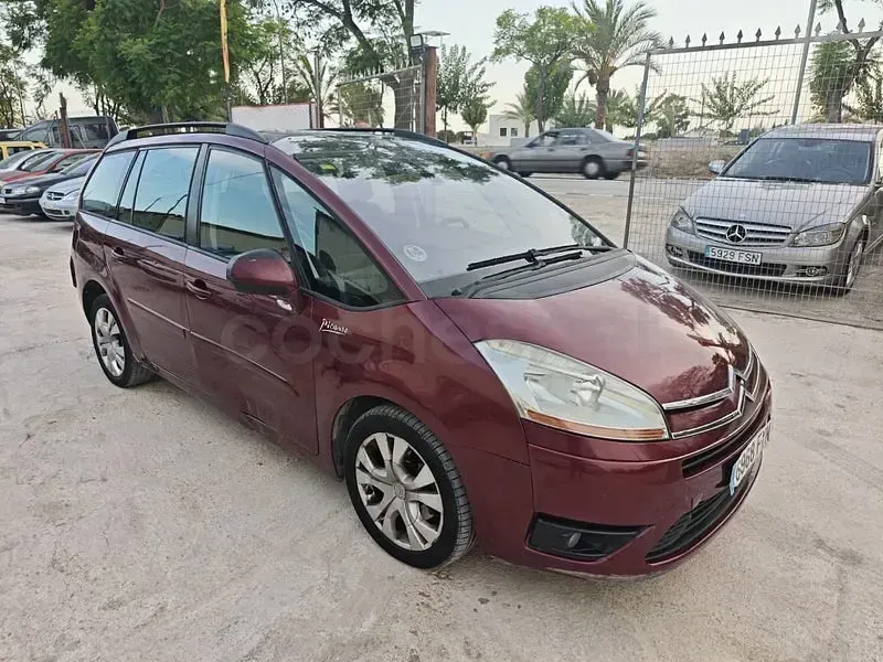Usado Citroën C4 Picasso Exclusive 138 CV (101 kW) 2007 Granate Monovolumen