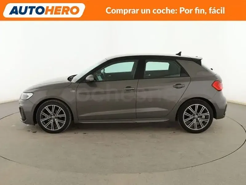 Usado Audi A1 Sportback S-Line 116 CV (85 kW) 2019 Gris / plata Utilitario