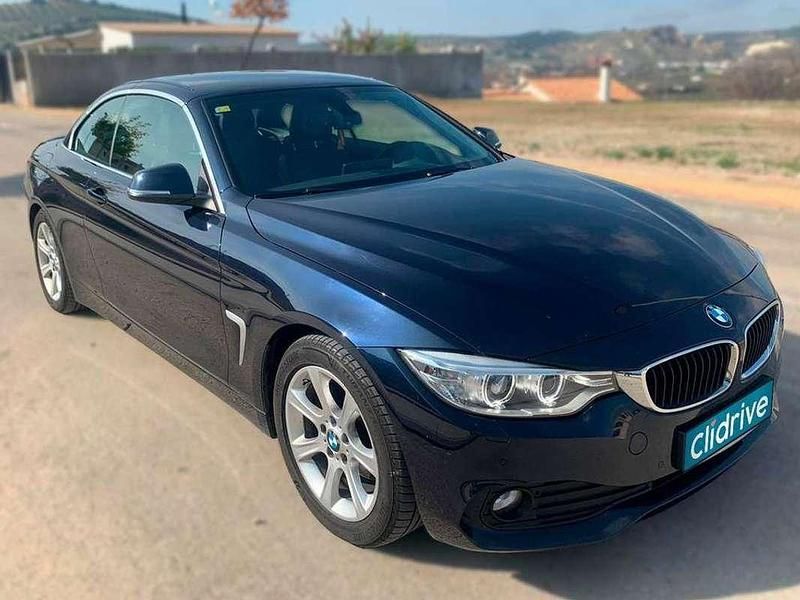 Usado BMW 420 184 CV (135 kW) 2014 Azul Descapotable