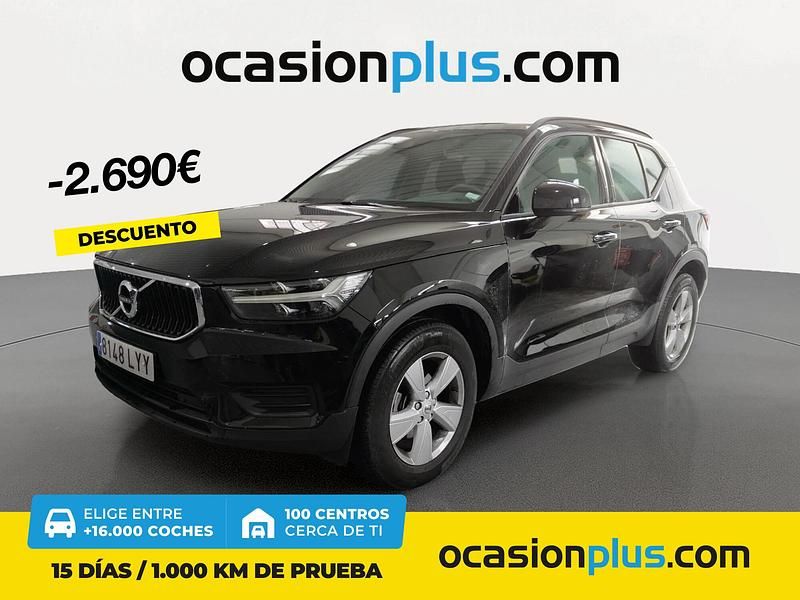 Negro Usado 2022 Volvo XC40 SUV | 29.590 € (Un poco caro) - Imagen 1/4