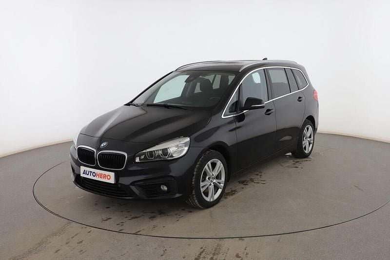 Negro Usado 2016 BMW 218 Gran Tourer Advantage Monovolumen | 16.399 € (Precio justo) - Imagen 1/3