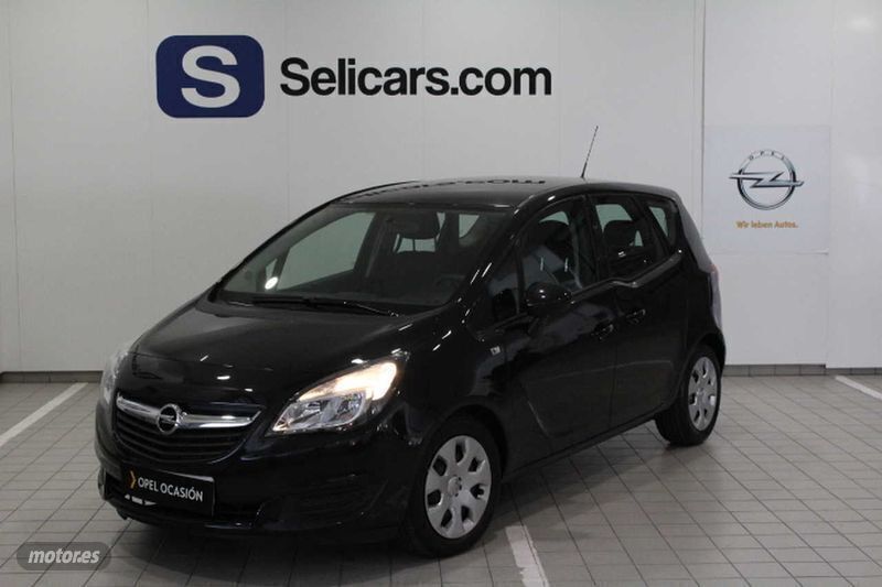 Negro Usado 2014 Opel Meriva Selective Monovolumen | 10.740 € (Un poco caro) - Imagen 1/4