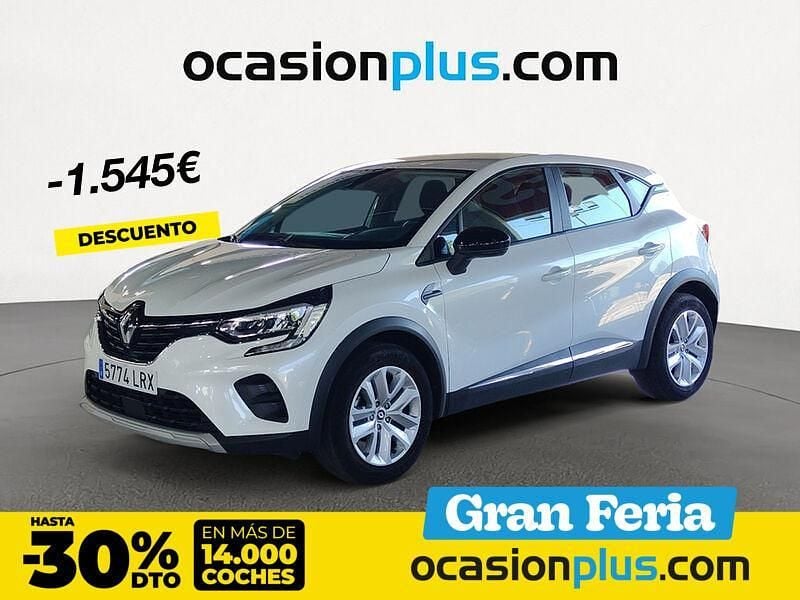 Blanco Usado 2021 Renault Captur Intens SUV | 15.090 € (Precio justo) - Imagen 1/4
