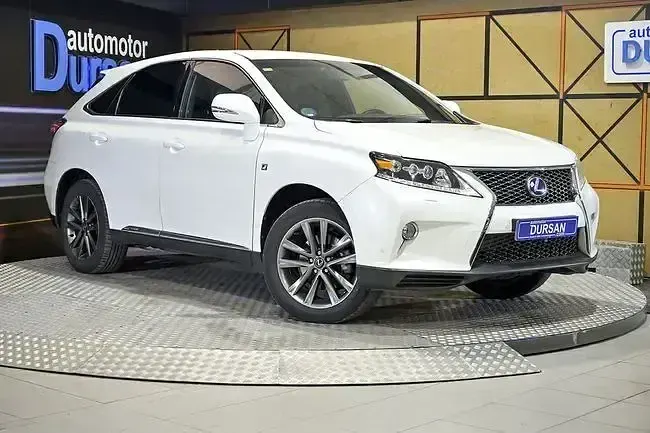 Usado Lexus RX450h Sport Line 299 CV (219 kW) 2013 Blanco SUV