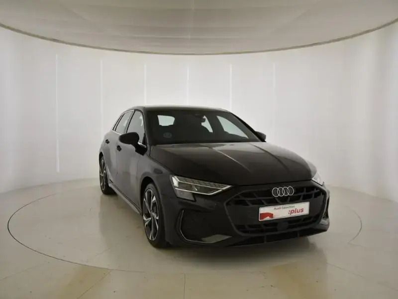 Negro Usado 2024 Audi A3 S-Line | 35.990 € (Precio justo) - Imagen 1/4