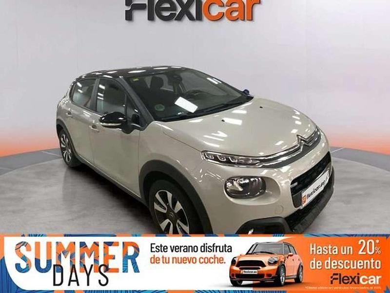Beige Usado 2017 Citroën C3 Feel Utilitario | 9790 € (Un poco caro) - Imagen 1/4