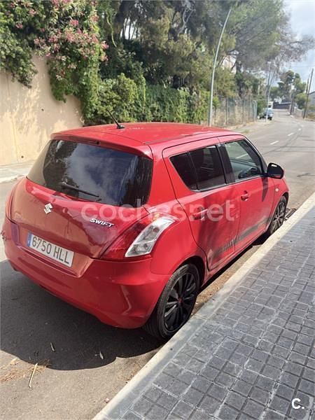 Rojo Usado 2012 Suzuki Swift GLX Berlina | 10.200 € (Precio justo) - Imagen 1/4
