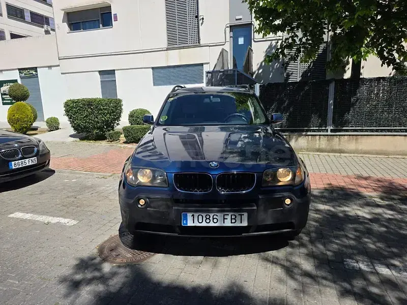 Usado BMW X3 150 CV (110 kW) 2007 Azul SUV