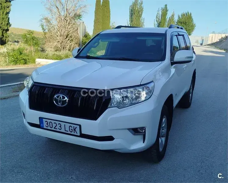 Usado Toyota Land Cruiser 177 CV (130 kW) 2020 Blanco SUV