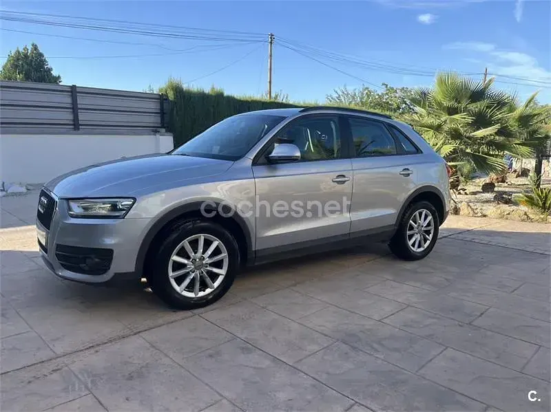 Usado Audi Q3 Attraction 140 CV (102 kW) 2014 Gris / plata SUV