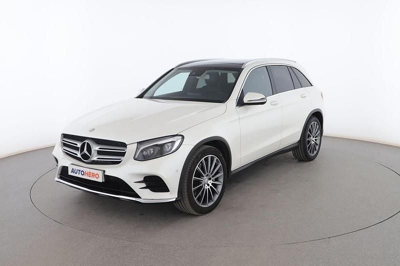 Blanco Usado 2016 Mercedes GLC250 AMG line SUV | 29.499 € (Precio justo) - Imagen 1/4