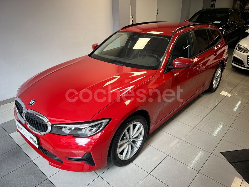Rojo Usado 2020 BMW 320 Familiar | 24.500 € (Precio justo) - Imagen 1/4