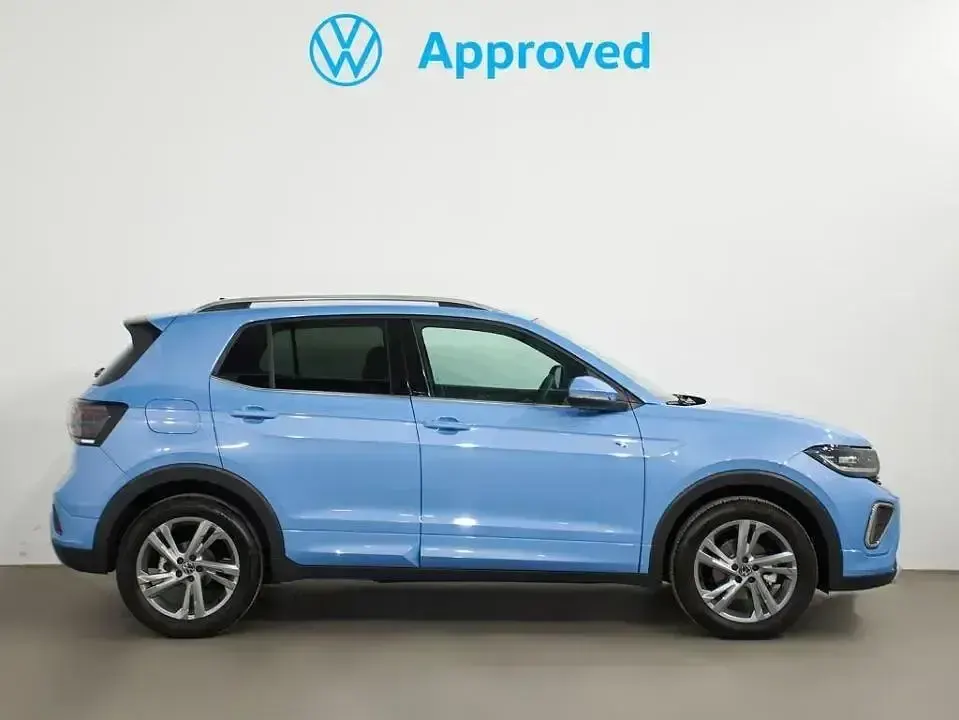 Usado VW T-Cross R-line 116 CV (85 kW) 2024 Azul SUV