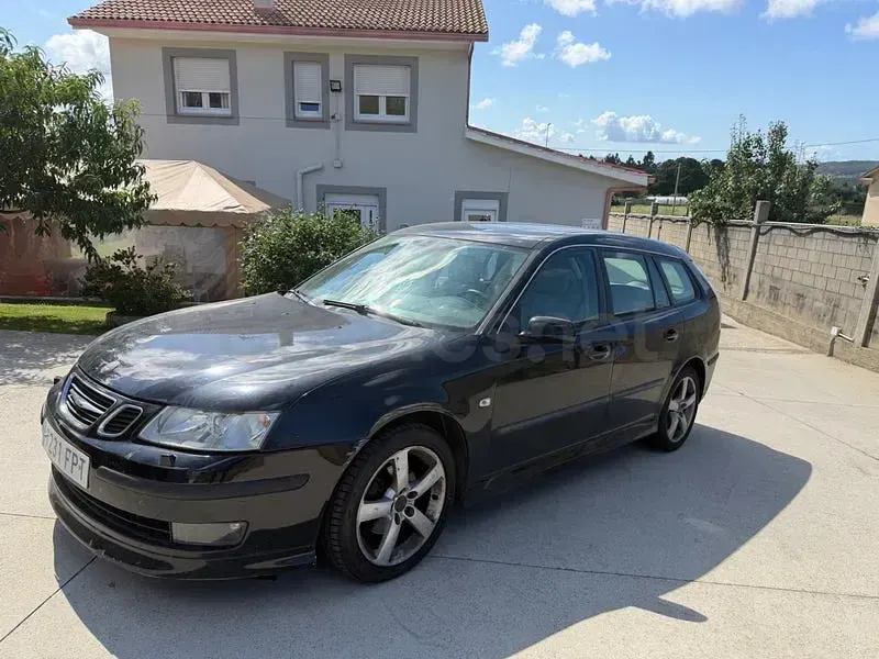 Usado Saab 9-3 Vector 150 CV (110 kW) 2007 Negro Utilitario