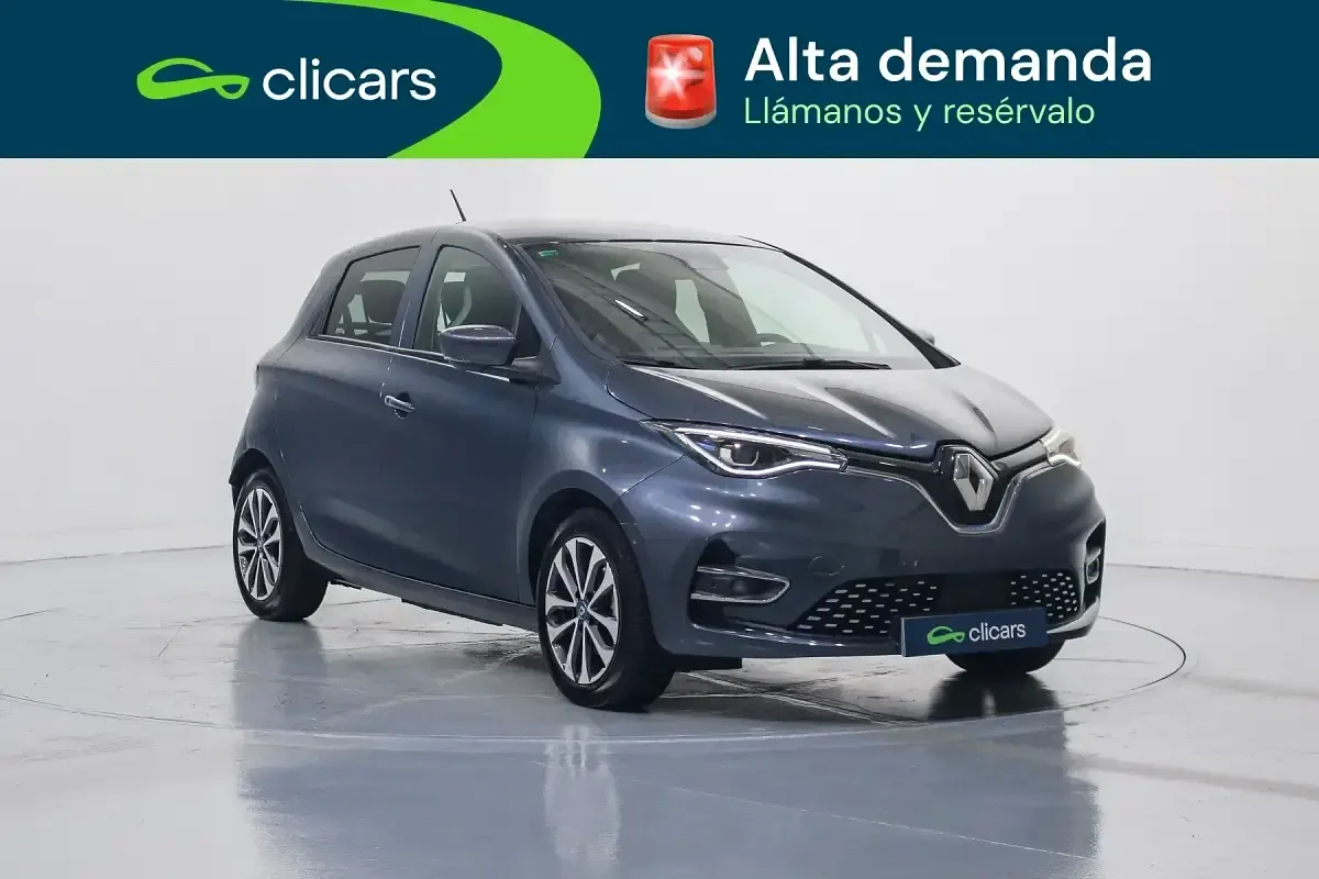 Usado Renault Zoe Zen 99 kW (135 CV) 2021 Gris Utilitario