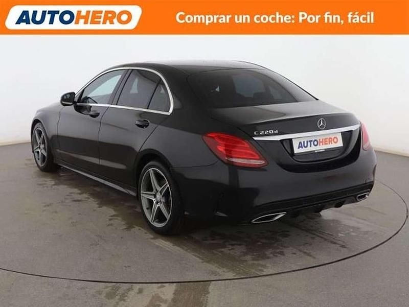 Usado Mercedes C220 Elegance 170 CV (125 kW) 2016 Negro Berlina
