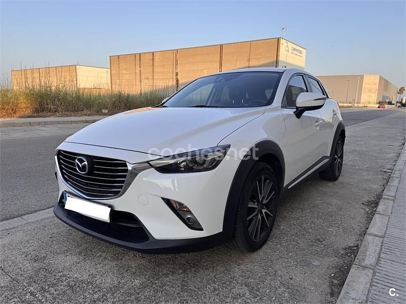 Blanco Usado 2017 Mazda CX-3 Luxury SUV | 11.990 € (Super precio) - Imagen 1/4