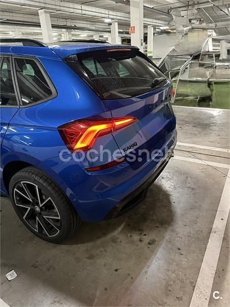 Usado Skoda Kamiq Monte Carlo 110 CV (80 kW) 2022 Azul SUV
