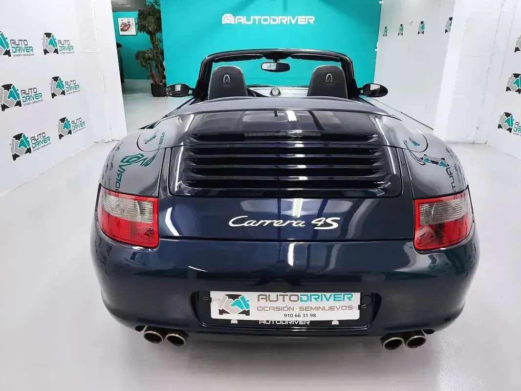 Usado Porsche 911 Carrera 4S Cabriolet 355 CV (261 kW) 2007 Azul Descapotable