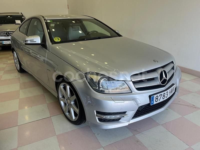 Gris Usado 2012 Mercedes C220 AMG Coupe | 13.500 € (Precio justo) - Imagen 1/4