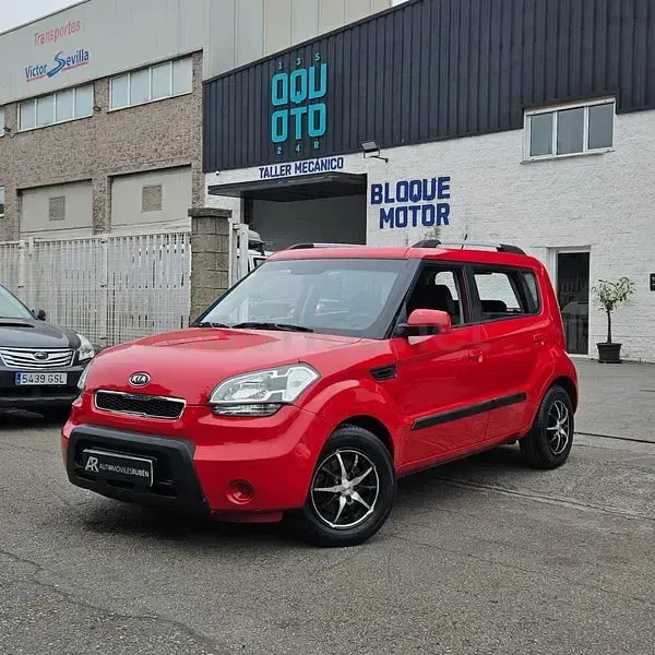 Usado Kia Soul 128 CV (94 kW) 2009 Rojo SUV