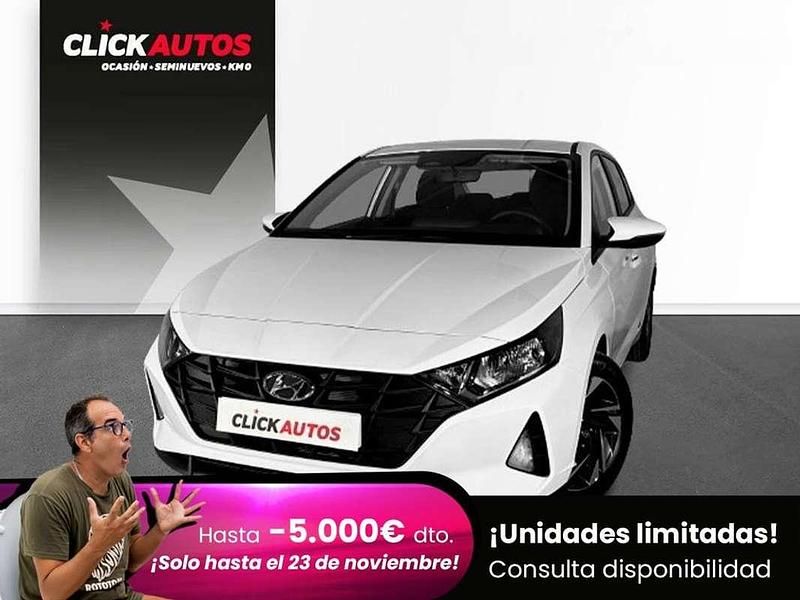 Blanco Usado 2024 Hyundai i20 Utilitario | 13.250 € (Buen precio) - Imagen 1/4