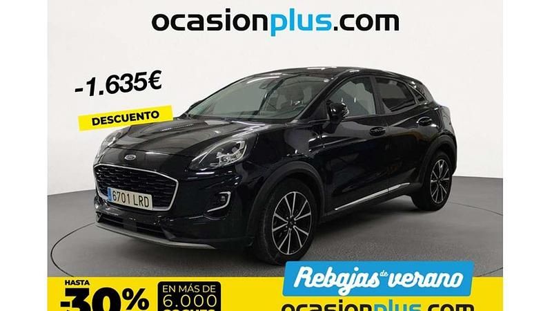 Negro Usado 2021 Ford Puma Gen-E Titanium SUV | 16.173 € - Imagen 1/4