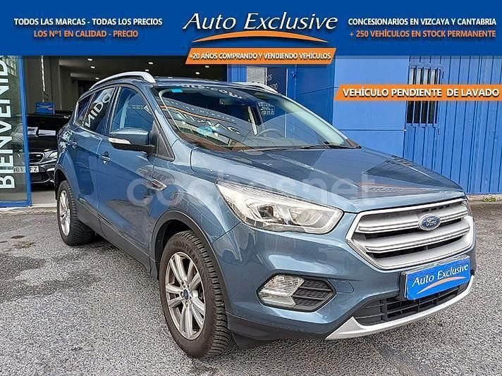 Azul Usado 2019 Ford Kuga Titanium SUV | 15.490 € (Super precio) - Imagen 1/4
