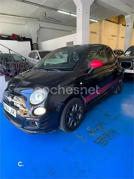 Usado Fiat 500 Pop 69 CV (50 kW) 2015 Negro Berlina