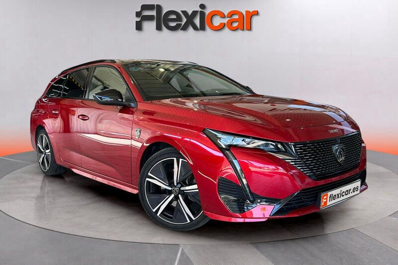 Rojo Usado 2022 Peugeot 308 GT Familiar | 18.490 € (Buen precio) - Imagen 1/4