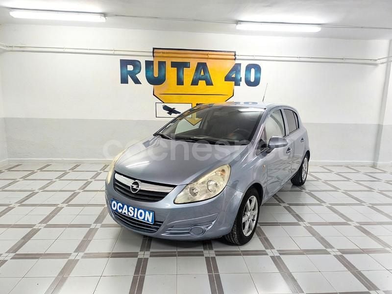 Usado Opel Corsa Enjoy 80 CV (58 kW) 2008 Azul Berlina