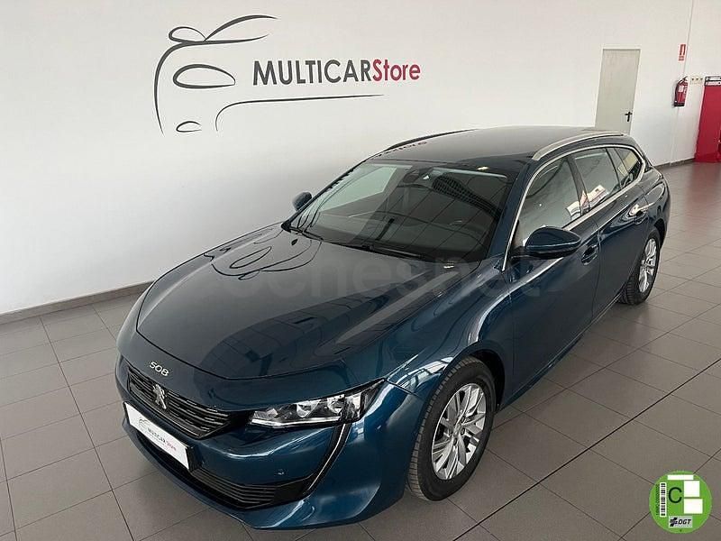Usado Peugeot 508 SW Business-Line 130 CV (95 kW) 2020 Azul Familiar